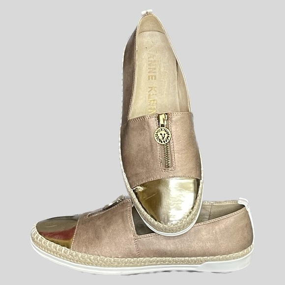 Anne Klein Zetta Zip Espadrille Sneaker Size 8 - Picture 1 of 8